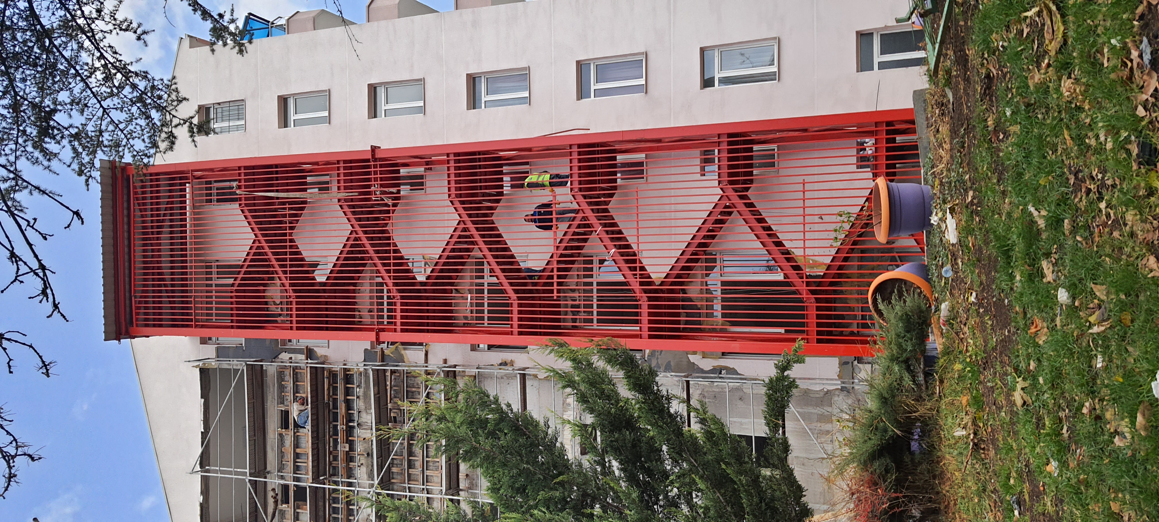 Keçiören Belediyesi Güçsüzler Bakım Evi Yangın Merdiveni